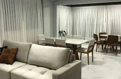 Exclusivo apartamento mobiliado com 3 suítes e ampla área de lazer no black piano residence