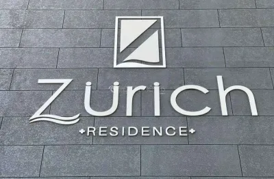Residência zurique: apartamento mobiliado com 3 suítes e lazer completo na meia praia