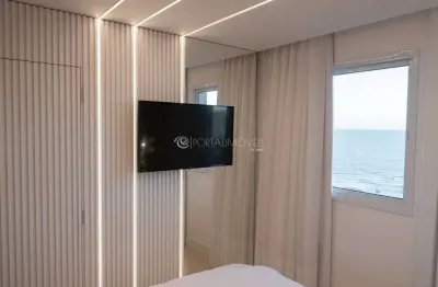 Cidade de trento: apartamento de luxo com vista para o mar e lazer completo em porto belo
