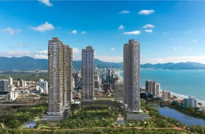 Alto padrão com 170m² privativos – piscinas, spa, padel e vista deslumbrante