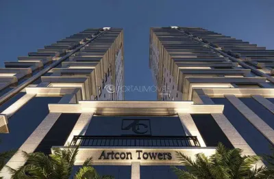 Viva o alto padrão no artcon towers – 3 suítes com vista panorâmica
