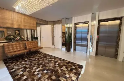 Luxuoso apto mobiliado com 3 suítes e lazer completo – meia praia, itapema