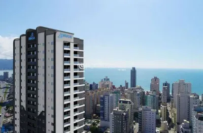 Queen tower: apartamento com 3 quartos, meia praia - itapema