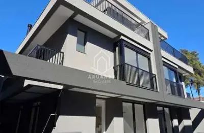Sobrado triplex 127m² em condominio - abranches - terraço