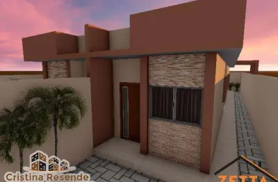 Casa com 2 quartos à venda no balneário dos golfinhos, caraguatatuba  por r$ 275.000