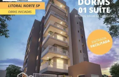 Apartamento com 2 quartos à venda na rua joaquim aurélio nabuco de araújo, porto novo, caraguatatuba por r$ 449.000