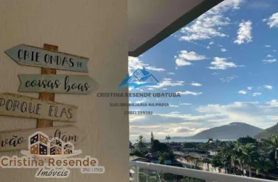 Apartamento com 2 quartos à venda em perequê açu, ubatuba , 75 m2 por r$ 500.000