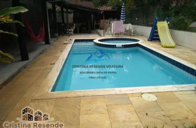 Casa com 5 quartos à venda na praia do itamambuca, ubatuba , 525 m2 por r$ 2.350.000