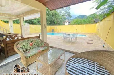 Casa em condomínio fechado com 5 quartos à venda no massaguaçu, caraguatatuba , 1100 m2 por r$ 1.850.000
