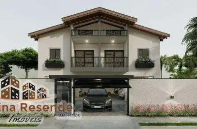 Casa em condomínio fechado com 2 quartos à venda no massaguaçu, caraguatatuba  por r$ 399.000