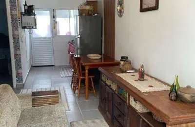 Casa em condomínio fechado com 2 quartos à venda no capricórnio ii, caraguatatuba  por r$ 340.000