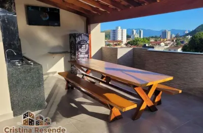 Cobertura com 4 quartos à venda no martim de sá, caraguatatuba  por r$ 750.000