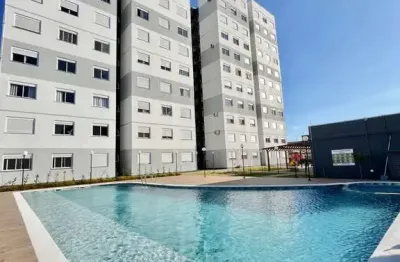 Apartamento com dois dormitórios no bairro  igara, canoas - pronto para morar - área de lazer completa