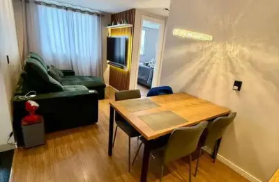 Apartamento para venda , dois dormitórios, semi mobiliado , com elevador em canoas / rs