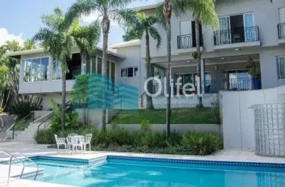 Casa residencial à venda, condomínio estância marambaia, vinhedo. maravilhosa casa, implantada em 4 lotes unificados que são passíveis de desmembramento, recentemente reformada, possui sala de estar c