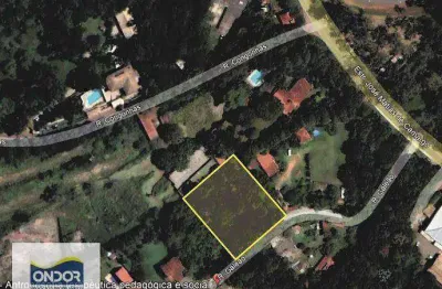 Terreno à venda, 1550 m² por r$ 420.000,00 - invernada - embu das artes/sp
