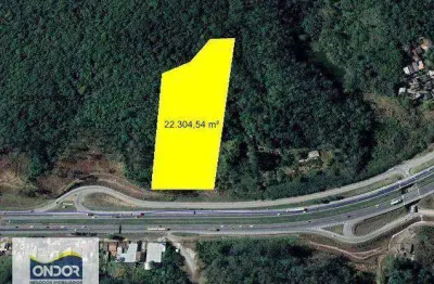 Terreno à venda, 22304 m² por r$ 2.880.000,00 - itaquaciara - itapecerica da serra/sp