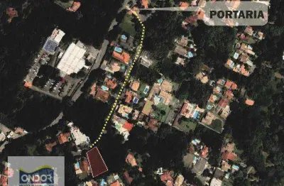 Terreno à venda, 1403 m² por r$ 625.000,00 - algarve - cotia/sp