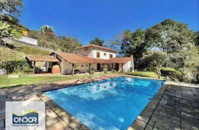 Casa à venda, 478 m² por r$ 1.600.000,00 - vila real moinho velho - embu das artes/sp