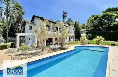 Casa à venda, 618 m² por r$ 3.500.000,00 - parque dom henrique - cotia/sp