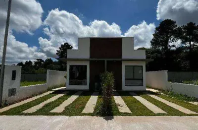 Casa decorada (demonstração) com 2 dormitórios à venda, 45 m² por r$ 233.000 - aguassaí - cotia/sp