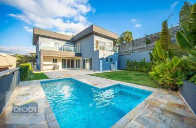 Casa com 4 dormitórios à venda, 400 m² por r$ 4.000.000,00 - granja viana - vintage - cotia/sp