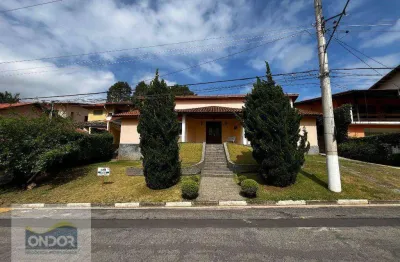 Casa térrea com 4 dormitórios, 253 m² - venda por r$ 1.350.000 ou aluguel por r$ 6.860/mês - parque paulistano - cotia/sp