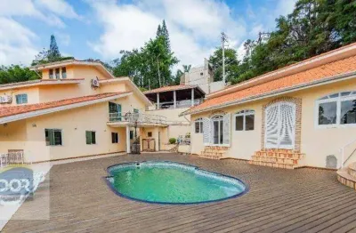 Casa com 3 dormitórios à venda, 390 m² por r$ 2.800.000 - chácara pavoeiro - cotia/sp