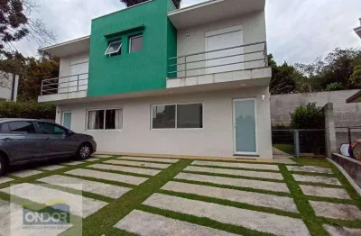 Casa com 3 dormitórios para alugar, 110 m² por r$ 5.700,00/mês - jardim pioneira - cotia/sp