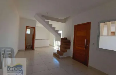 Casa com 3 dormitórios, 86 m² - venda por r$ 365.000,00 ou aluguel por r$ 2.350,00/mês - chácara do carmo - vargem grande paulista/sp