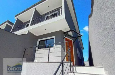 Casa com 3 dormitórios à venda, 120 m² por r$ 890.000,00 - chácara canta galo - cotia/sp