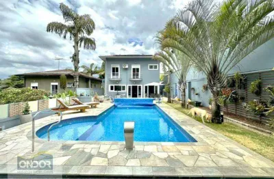 Casa com 3 dormitórios à venda, 404 m² por r$ 2.650.000 - nova higienópolis - jandira/sp