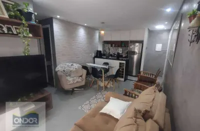 Apartamento com 2 dormitórios para alugar, 46 m² por R$ 2.721,00/mês - Nakamura Park - Cotia/SP