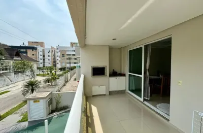Apartamento com dois quartos na praia de palmas (sacada ampla)