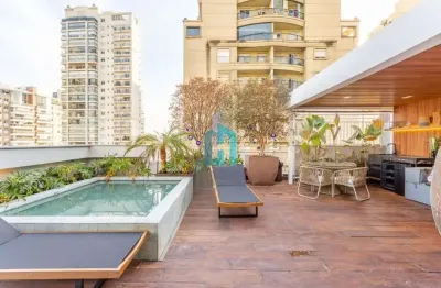 Cobertura com 2 quartos à venda na rua gararu, 202, vila nova conceição, são paulo por r$ 5.980.000