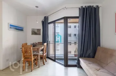 Apartamento com 1 quarto à venda na avenida rouxinol, 174, moema, são paulo por r$ 530.000