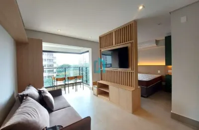 Apartamento com 1 quarto para alugar na avenida açocê, 50, moema, são paulo por r$ 4.930