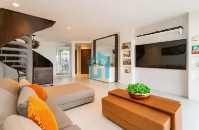 Cobertura com 3 quartos à venda na rua alexandre dumas, 1057, chácara santo antônio, são paulo por r$ 2.300.000