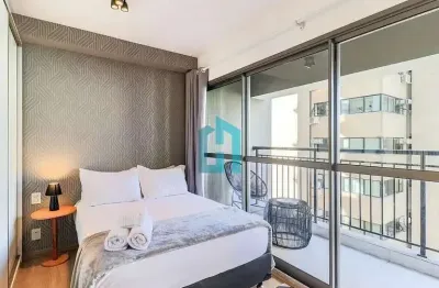 Apartamento com 1 quarto à venda na alameda iraé, 664, moema, são paulo por r$ 550.000