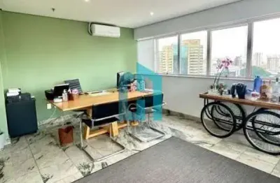 Sala comercial com 1 sala à venda na avenida rouxinol, 1041, indianópolis, são paulo por r$ 400.000