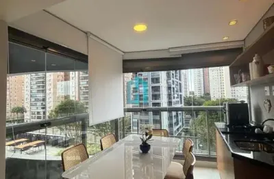 Apartamento com 1 quarto à venda na rua joão de lacerda soares, 31, jardim das acacias, são paulo por r$ 975.000