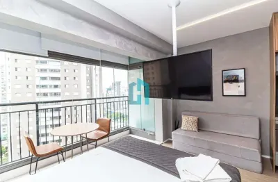 Apartamento com 1 quarto à venda na Alameda Iraé, 664, Moema, São Paulo por R$ 540.000