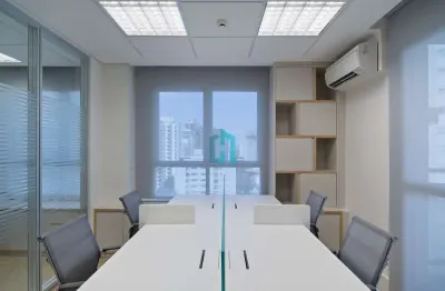 Sala comercial com 3 salas à venda na alameda dos maracatins, 780, moema, são paulo por r$ 1.235.000