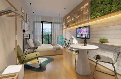 Apartamento com 1 quarto à venda na rua doutor afonso baccari, 100, vila clementino, são paulo por r$ 299.622