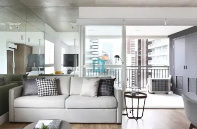 Apartamento com 1 quarto para alugar na rua jean peltier, 311, brooklin, são paulo por r$ 5.600