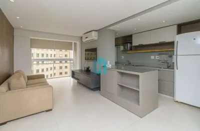 Apartamento com 1 quarto para alugar na rua juquis, 391, moema, são paulo por r$ 5.000
