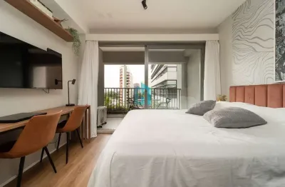Apartamento com 1 quarto à venda na avenida dos eucaliptos, 815, moema, são paulo por r$ 640.000