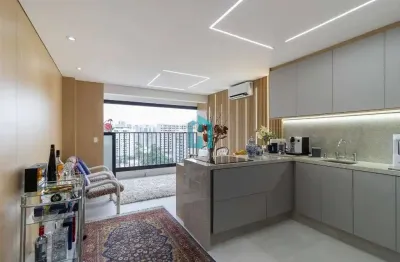 Apartamento com 2 quartos à venda na avenida miruna, 47, moema, são paulo por r$ 1.250.000