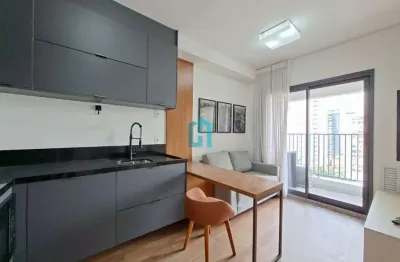 Apartamento com 1 quarto para alugar na Alameda dos Maracatins, 304, Moema, São Paulo por R$ 4.000