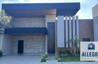 Venda-se no condomínio figueira ii com 3 suítes e 2 vagas de garagem - próximo a represa municipal!!